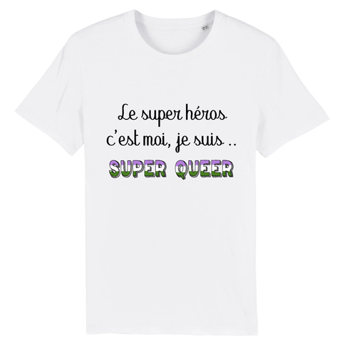 T-shirt "Super Héros Queer"