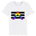 Le t-shirt Style Urbain de PrideAvenue.fr dédié aux Alliés LGBTQIAP+ ! hyper confortable celui-ci est affiché de couleur Blanc