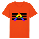 Le t-shirt Style Urbain de PrideAvenue.fr dédié aux Alliés LGBTQIAP+ ! hyper confortable celui-ci est affiché de couleur Orange