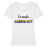 Le t-shirt de PrideAvenue parfait pour ceux et celles qui font leurs Coming-Out et qui veulent y ajouter du Style ! Le t-shirt à la coupe raffinée est de couleur Blanc