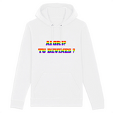 parfait pour vous aidez a faire votre coming out, ce sweat a capuche en dira long sur vous sans choqué, vous pouvez le porter avec fierté ! LGBT et agréable, il est de couleur blanc