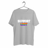 T-shirt "SUPPORT LGBT"