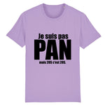 T-shirt LGBT super marrant dédié aux Pansexuels car il y a ecrit : Je suis pas Pan mais 20 dollars c'est 20 dollars. parfait pour les prides ou marches des fierté. le vêtement est de couleur lavande