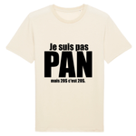 T-shirt LGBT super marrant dédié aux Pansexuels car il y a ecrit : Je suis pas Pan mais 20 dollars c'est 20 dollars. parfait pour les prides ou marches des fierté. le vêtement est de couleur naturel