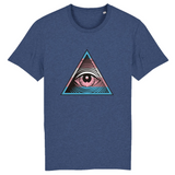 t-shirt LGBT illuminati trans indigo