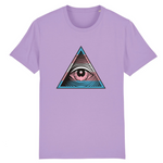 t-shirt LGBT illuminati trans lavande