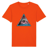 t-shirt LGBT illuminati trans orange