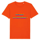 le t-shirt parfait pour faire son coming-out, il est imprimé sur celui-ci "Alors ? Tu devines ?" ce qui ne laissera pas indiférent celui ou celle qui se trouvera en face de vous. le vêtement de la marque PrideAvenue.fr est de couleur orange