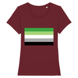 Stanley Stella - Expresser - DTG - T-shirt "Drapeau AROMANTIQUE" | PrideAvenue
