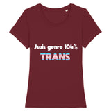 Stanley Stella - Expresser - DTG - T-shirt "104% TRANS" | PrideAvenue