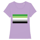 Stanley Stella - Expresser - DTG - T-shirt "Drapeau AROMANTIQUE" | PrideAvenue