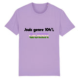 Stanley/Stella Creator - DTG - T-shirt "104% QUEER" | PrideAvenue