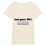 Stanley Stella - Expresser - DTG - T-shirt "104% QUEER" | PrideAvenue