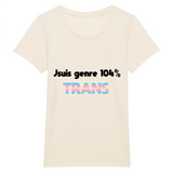 Stanley Stella - Expresser - DTG - T-shirt "104% TRANS" | PrideAvenue