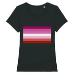 Stanley Stella - Expresser - DTG - T-shirt "Drapeau LESBIENNE" | PrideAvenue