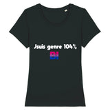 Stanley Stella - Expresser - DTG - T-shirt "104% Bi" | PrideAvenue