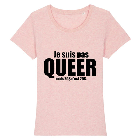 Stanley Stella - Expresser - DTG - T-shirt "QUEER 20$" | PrideAvenue
