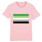 Stanley/Stella Creator - DTG - T-shirt "Drapeau AROMANTIQUE" | PrideAvenue