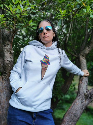 Sweat à capuche “Cornet de Glace"