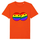 Stanley/Stella Creator - DTG - T-shirt "Smiley" Couleurs Arc-en-ciel | PrideAvenue