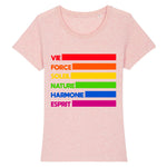 Stanley Stella - Expresser - DTG - T-shirt LGBT Vie, Force, Soleil, Nature, Harmonie, Esprit | PrideAvenue