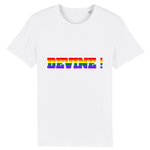 T-shirt "DEVINE !" en Arc-en-ciel