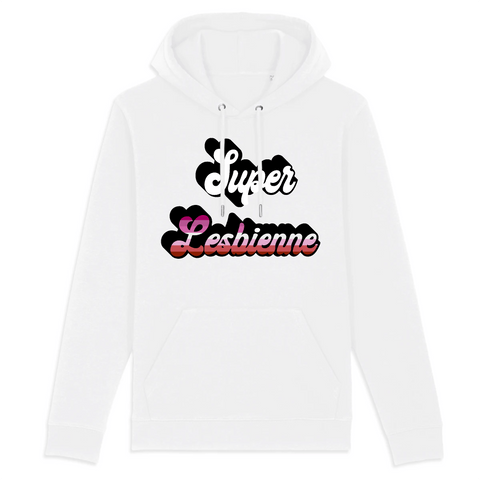 Sweat à capuche "Super Lesbienne"