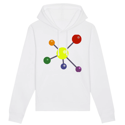 Sweat à capuche “Molécule”