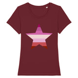 Stanley Stella - Expresser - DTG - T-shirt "Etoile LESBIENNE" | PrideAvenue