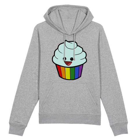 Sweat à capuche "Cupcakes LGBT"