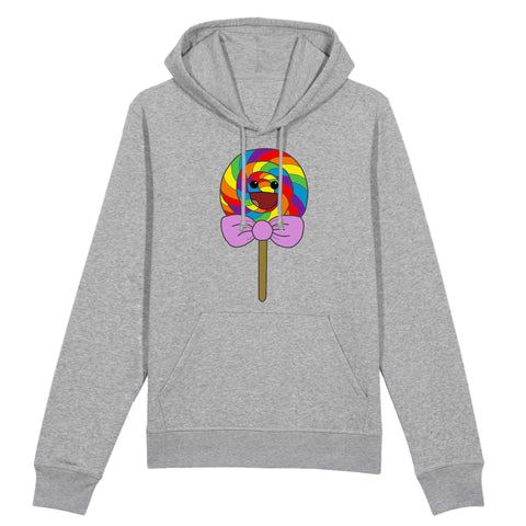 Sweat à capuche “Lollipop Arc-En-Ciel"