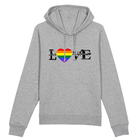 Sweat à capuche “Love"