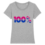 Stanley Stella - Expresser - DTG - T-shirt "100% Bi" | PrideAvenue