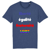 T-shirt “Liberté, Égalité, Fraternité, LGBT”