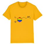 T-shirt “Dopamine" en Arc-en-ciel