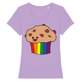 T-shirt “Muffin" en Arc-en-ciel