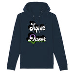 Sweat à capuche "Super Queer"