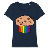 T-shirt “Muffin" en Arc-en-ciel