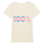 Stanley Stella - Expresser - DTG - T-shirt "100% TRANS" | PrideAvenue