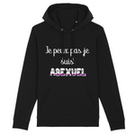 Sweat à capuche "Je peux pas je suis Asexuel"