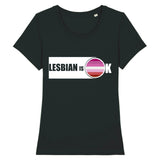 Tee shirt "Lesbian is OK"