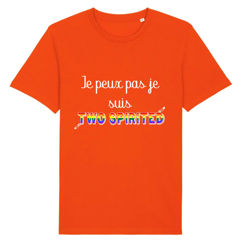 T-shirt "Je peux pas je suis Two Spirited"