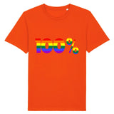 Stanley/Stella Creator - DTG - T-shirt "100% GAY" | PrideAvenue