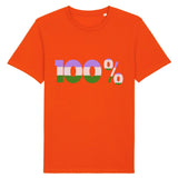 Stanley/Stella Creator - DTG - T-shirt "100% QUEER" | PrideAvenue