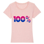 Stanley Stella - Expresser - DTG - T-shirt "100% Bi" | PrideAvenue