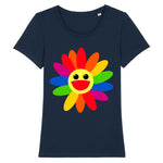 Stanley Stella - Expresser - DTG - T-shirt LGBT Fleure Heureuse Couleurs Arc-en-ciel