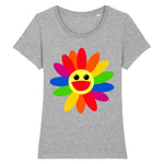 Stanley Stella - Expresser - DTG - T-shirt LGBT Fleure Heureuse Couleurs Arc-en-ciel