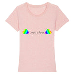 Stanley Stella - Expresser - DTG - T-shirt LGBT Love Is Love Cœur Néon | PrideAvenue